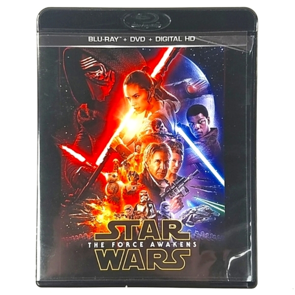 Star Wars: The Force Awakens Blu Ray/ DVD Combo pack - Picture 1 of 17